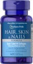 Puritan 's Pride Hair, Skin & Nails Formula 60 Caplets
