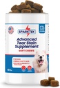 Tear Stain Soft cheat Suap Supports Dogs Eye Care Enhanced with Lutein Omega-6 Omega-3 Cranberry Extrates Helling Ear Stains Lubricates Eyes and Supports Immune System from Allergies