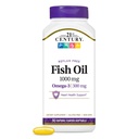 Fish Oil 1000 mg 90 Ensiic Coated Softgels, abad 21