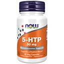 Sekarang Makanan Suplemen, 5- HTP (5- hydroxyptophan) 50 mg, Neurotransmitter Dukungan *, 30 Veg Capsules