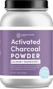 Ultra FINE Coconut Activated Charcoal Powder - Culiner and Cosmetic Application, Velvety Smooth Texture for Smoothies, Ice Creams, Pastri, Sops, Ultra Fine for a Soft Finish, No Grit!