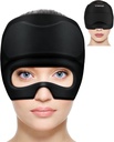 Cap Peninggalan Migraine, Cap Peninggalan Mata Dapat Digambar Gambar Kepala, Peninggalan Migraine Hot and Cold Hangover Cap Ice Gel 360 ° Fit, Topeng Es Migraine, Saraf Migraine Hat Best Home Health Gift