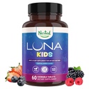 LUNA kids 124; # 1 Sleep Aid Tablets for Children 4 + and Sensitive Dewasa 124; Tentu Sourced Ingrediers 124; 60 x Chewable Pill 124; Lembut, Herbal Suplemen dengan Chamomile, Melgalin, Valerian & Lemon Balm