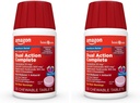 Aksi Dual Basic Care Complete, Reducer Acid Chewable Plus Antax Tablet, Berry Flavor, Heartburn Medicine, Acid Intervention Relief, 50 Count (Paket 2)
