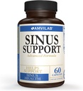 Dukungan Sinus, Formula Lanjutan, Membantu Dukungan Kesehatan Sinus, 60 Capsules Persediaan 1 Bulan
