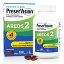 PreserVision AREDS 2 Eye Vitamin, # 1 Dokter Mata Disarankan Brand, Lutein dan Dalxanthin Tambahan dengan Vitamin C, Vitamin E, Zinc, dan Copper, 130 Softgels (Minigels)