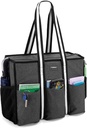 Trunab Utilitas Tote untuk Guru Perawat Bag dan Tote for Work for Women with 15.6 "Laptop Sleeve, Multiple Pockets