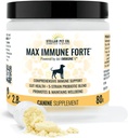 Stellar Biotics for Pets - Max Ammune Forte untuk Dogs (diberi bubuk oleh del-Ammune V) - Menyediakan Dukungan Ammune yang Comprehensive Dukungan Attent 124; Improal Dissule 124; Promotes and Maindeed Dog 's Welly