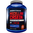 BODYTECH Mivault Casein Powder, Slow Rilis for Overnight Muscle Recovery - 24 Grams Protein per Serving - Coklat Kaya (4 Pound)