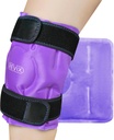 Paket Es REVIX Knee untuk Injuries Dapat Dipakai kembali, Gule Ice Wrap dengan Terapi Kompress Dingin untuk Swelling, Bruises, Injuries, Arthritis, Aplikasi Bebas Tangan