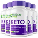 Rize labs - Trim Life Labs Keto Kapsules - Wheight Loss Pills - Dukung Maximum Formula, Keto + ACV Suplemen (300 Kapsul)