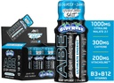 Semua Black Everything Energy Shots 124; 12 Pack 124; 300mg Caffeine 124; Blue Razz 124; Zero Sugar 14; Energy Focus Supplemen 124; Nootropic Blend for Gym or Work
