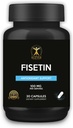 Klever Lifestyle 124; Fisetin 124; Bioflavonoid 124; antioksidant Suplemen, Anti- Aging Effects, Skin Health, Metabolic Benefit 124; 30 Capsules 124; 100mg per Serving