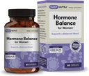 Hormone Balance - Women 's Serotonin Tambahan - KSM-66 Ashwagandha, Dong Quai, Chaste Tree Berry, Rhodiola, & Cocoa Bean Extracts - untuk Wanita Hormones, PMS, Menopause (60 Capsules)