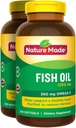 2 x 200Pk Alam Membuat Minyak Ikan 1200 mg Softgels Omega 3