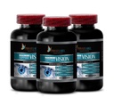 Ekstrak benih anggur organik - ADVANCED VISION FORMULA - asam amino taurine, Imporprove Vision, Lutein Dan Dalxanthin, suplemen mata organik untuk orang dewasa lebih dari 50, susu thistle organik - 3 Botol 180Caps