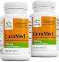 Terry AlamMed 750mg - Tambahan Antioksidant untuk Kesehatan Otak & Hati - Suptgels dengan Kompleks Kurcumin Potency Tinggi - Kidney, Liver & Imune Kesehatan - 30 Softgels (Paket 2)