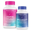 Pink Stork Fertility Gummies for Women and Men - Prenatal Conception Support