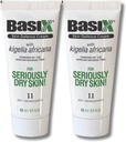 Basix Skin Deparent Reparts Cream (Twin Pack) Kigelia African Sasis Tree Soothes Eczema Psoriasis Dermatitis Acne Natural Ingreations for Dry Itchy Skin Ginger Plum Rosemary Vitamin E Rose Aloe