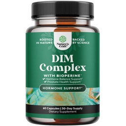 Suplemen DIM murni untuk Pria dengan Bioperin - DiM Estrogen Blocker untuk Manusia untuk Hormone Saldo & Prostat Kesehatan - Diindolylmetana Testosteron Kompleks dengan Broccoli - 60 Capsules