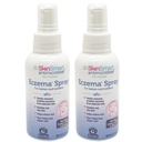 Skinsmart Eczema Spray for Baby and Toddlers, Menghapus Bakteri sehingga Skin Can Heal, 4 Ounce Spray (Paket 2) Aman untuk Delicate dan Raw Skin