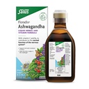 Floradix Ashwagandha Liquid Herbal & Vitamin Formula - Herbal Tambahan dengan Ekstrak Ashwagandha, Vitamin C, B12 & More - untuk Dukungan Stress - Lembut untuk Digest - Vegan & Non-GMO - 8.5 fl oz