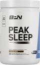 BAE PERFORMUCE NUTRITISI, BPN Peak Sleep Night- Time Sleep Supplement, Hot Drink Mix Powder, 30 Servings, Chocolate