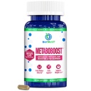BioTrust MetaboBoost W8 Los Suplement - Appetit Supresan 124; Calorie Fat Burner 124; Metabolism Booster - Clinically- Studied Diet Pills dengan Berine for Holistic WeightLoss Support-- 60 Capsules