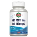 KAL Red Yeast Rice COQ10 Omega 3, 60 Cacah