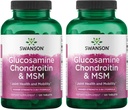 Swanson Glucosamin Chondroitin & Masm 500 / 400 / 200 Miligram 120 Tab (2 Pack)