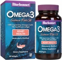 Omega- 3 Salmon Oil Softgels, 90 Count