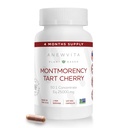 Montmorency Tart Cherry, Non GMO, Kapsules - CherryPure 50: 1 Konsentrasilah eq. 25.000 mg - Antioksidants & Flavonoid, Tart Cherry Extract for Gout & Muscles - 120 Veggie Kapsul - 4 Bulan Supply