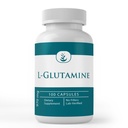 Murni Asli Ingrediens L- Glutamine Acid Amino, Non- GMO & Gluten- Bebas (100 Kapsul)