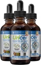 Uricel - Advanced Uric Acid Supplement & Cleanse - Liquid Deliquid for Better Absorpsi - Tart Cherry, Chanca Piedra, Celery Seed, Turmeric & More!