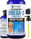 Omega 3 Minyak Ikan untuk Anjing - Lebih Baik Dari Salmon Oil - Penambahan Ikan Anjing Untuk Mengurangi Shedding & Gatal