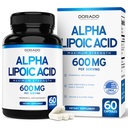 Alpha Lipoic Acid 600mg per Serving 60 Kapsul - Benable Antioksidant untuk Neuropathy dan Kesehatan Kardiovaskular (Suplemen ALA) - Pihak Ketiga Diuji, Non- GMO, Gluten Free, Vegan & USA