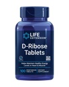 Hidup Ekstensi D-Ribose Tablet, Plus Kalsium, Membantu Menjaga Tingkat Energi Sehat dalam Hati dan Otot, Mendorong Produksi ATP, Gluten- Bebas, Non- GMO, Vegan, 100 Bistroiter Tablet