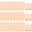 30 Potongan Kecil Jari Kecil Cots Silikon Cap Sleeves untuk Pendukung Pemicu Jari (Apik)