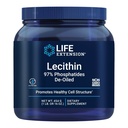 Life Extension Lecithin, Primoles Healthy Cell Structure and Fungsi dalam The Brain, Gluten Free, Non-GMO, Vegetarian, 454 Grams