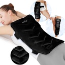 REVIX Extra Large Ice Pack for Back, 13 "x 21" Reusable Gel Cold Pack Lick for Full Back, Hip, and Leg Relief, XXXL Cold Compress for Muscle Soreness, Fatigue, and Everyday Recovery, Black