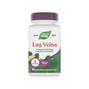 Nature 's Way Leg Veins, Supports Heally Leg Power *, 6- Herb Blend, Horse Chestnut Extract and Dandelion Suplemen, Gluten Free, 60 Vegan Capsules (Packaging May Wary)