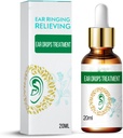 Relief Tinnitus untuk Telinga Berdering, Natural Herbal Formula Ear Ringing Relief Drops, Tinnitus Oil Relieve Earache dan Impreve Hearing -1pcs