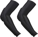 GUOZI Arm Elbow Sleeves, [2 Pack] Honeycomb Crashproof Arm Elbow Pads untuk Pemuda Dewasa Sepak Bola Bola Bola Bola Voli