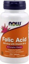 NOW Foods Folic Acid 800 mcg Tab (Pack of 2)