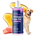 Paws Wild Alaska Salmon Oil for Dogs & Cats - Omega 3 Fish Oil Supplement for Skin, Coat, Joint & Heart Health - Natural, Supcable Sourced, 16 oz