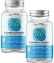 Kesehatan & Her Perimenopause Multi- Nutrisi Suplemen Dukungan, Dukungan untuk Wellsing Selama Masa Menopause - (Tahap Menopause Awal) Mempersiapkan Keseimbangan Hormone Wanita, Energi, Skin, Vegan (120).