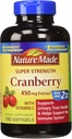 Nature Made Cranberry 450mg Ekstrak 180 Softgels