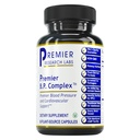 Premier Research Labs Premier BP Complex - Suplemen Kesehatan Jantung, BP Formula, Allisin Suplemen Bawang Putih, Serba Herbal Natural Dukungan Pil dengan Reishi & Cayenne Pepper - 60 Vegetarian Capsules