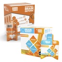 Brain Assist + Brain Defense 124; Dukung Fokus, Memory, Kejelasan, Konsentrasi, Regenerasi Dukungan 12.4; Omega Fish Oil, Reveratrol, Turmeric, Uridine, Curcumin, Vitamin C