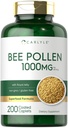 Carlyle Bee Pollen Suppplement 144; 1000mg 124; 200 Caplets 144; dengan Royal Jelly and Bee Propolis 124; untuk Pria dan Perempuan 124; Vegetarian, Non-GMO, Gluten Free